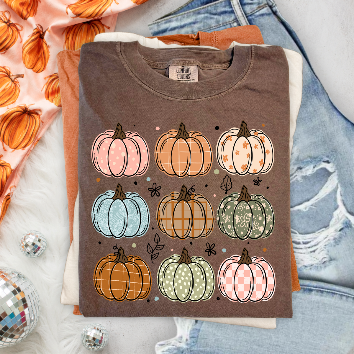 Pumpkin Collage PNG