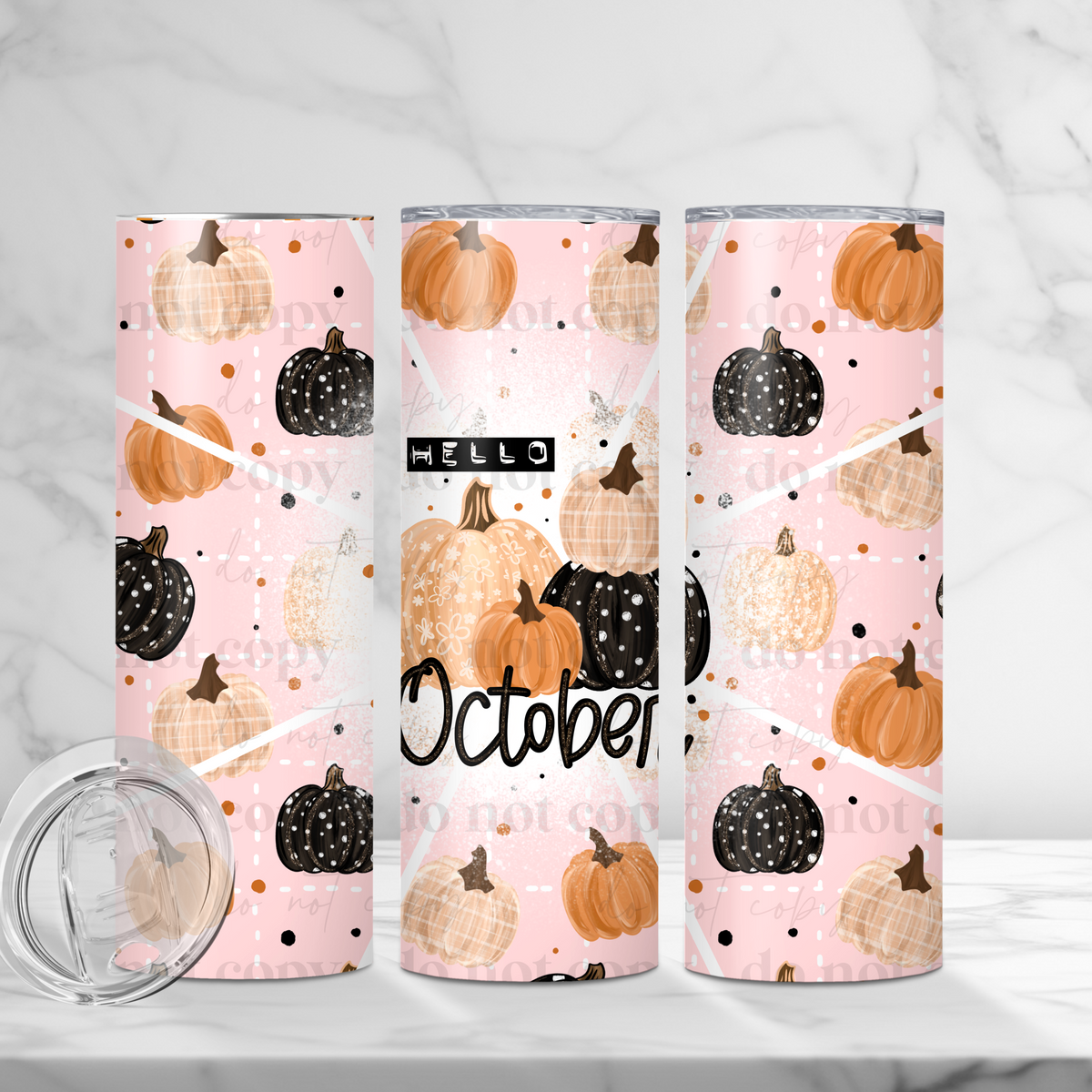 Hello October Tumbler Wrap