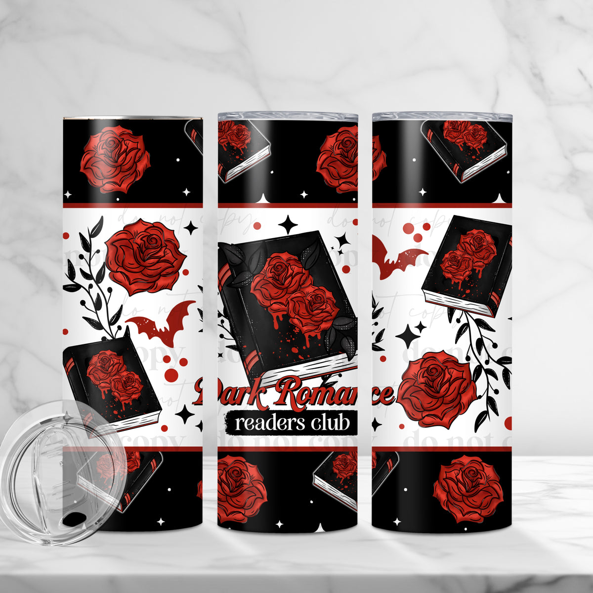 Dark Romance Tumbler Wrap