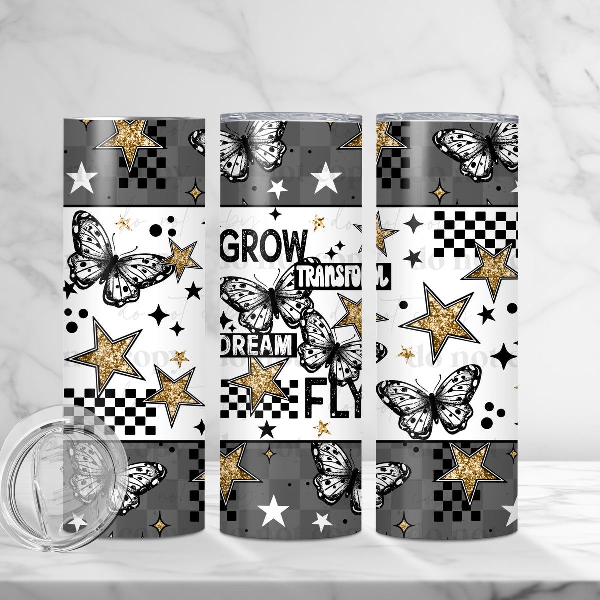 Grow Transform Dream Tumbler Wrap