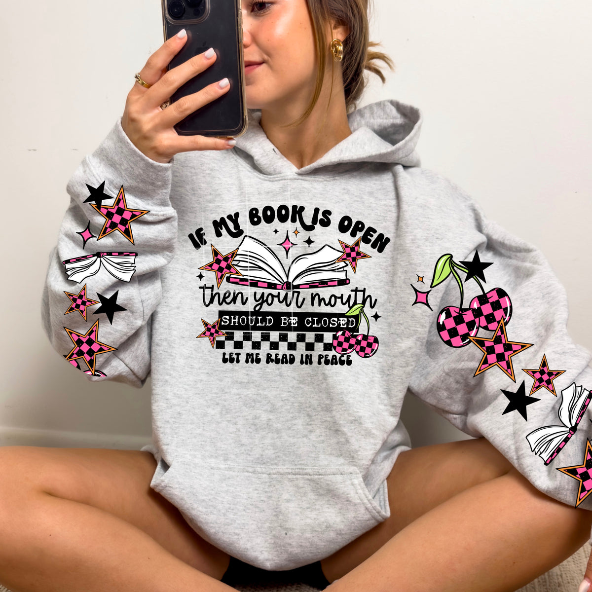 If My Book Is Open w/ Sleeves PNG