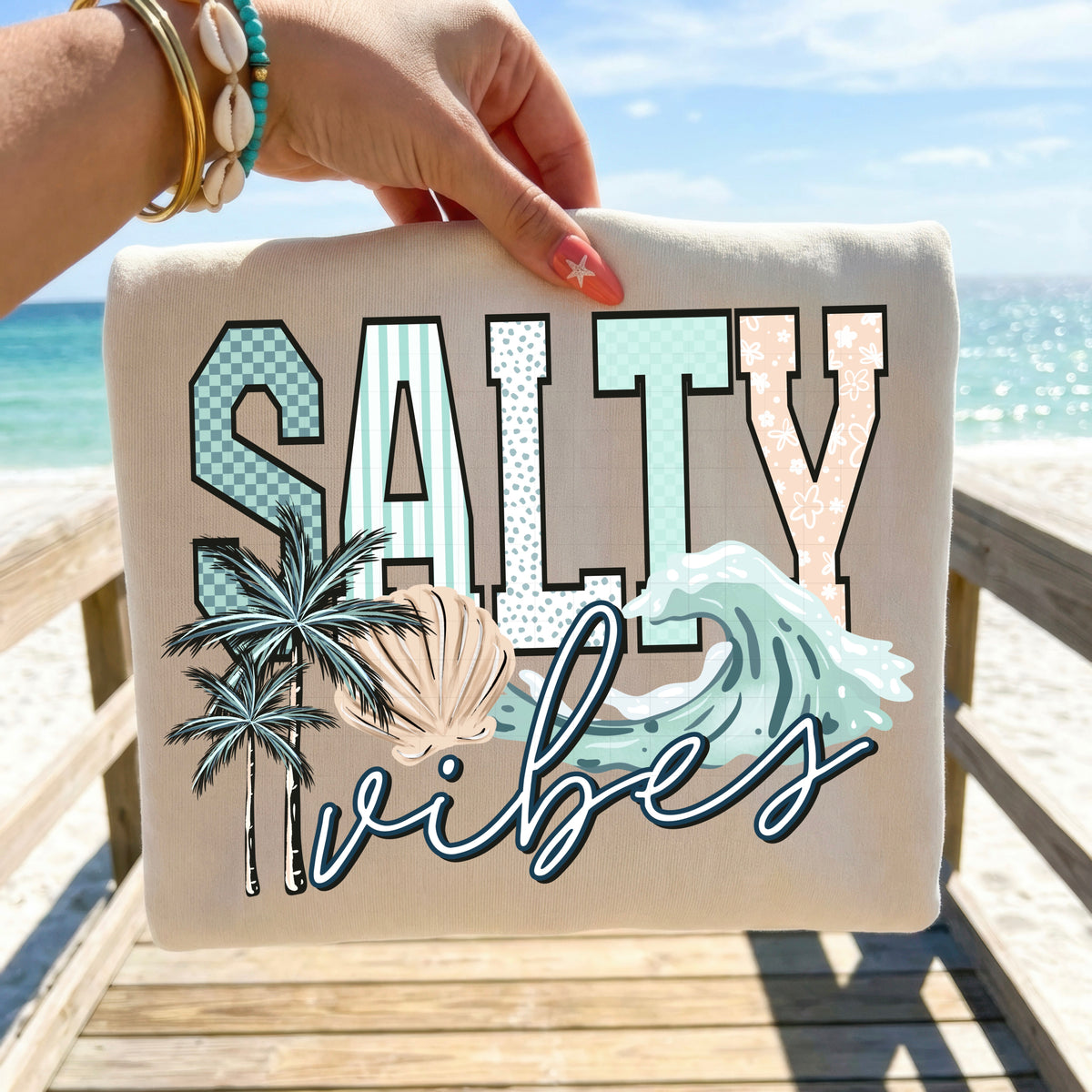 Salty Vibes PNG