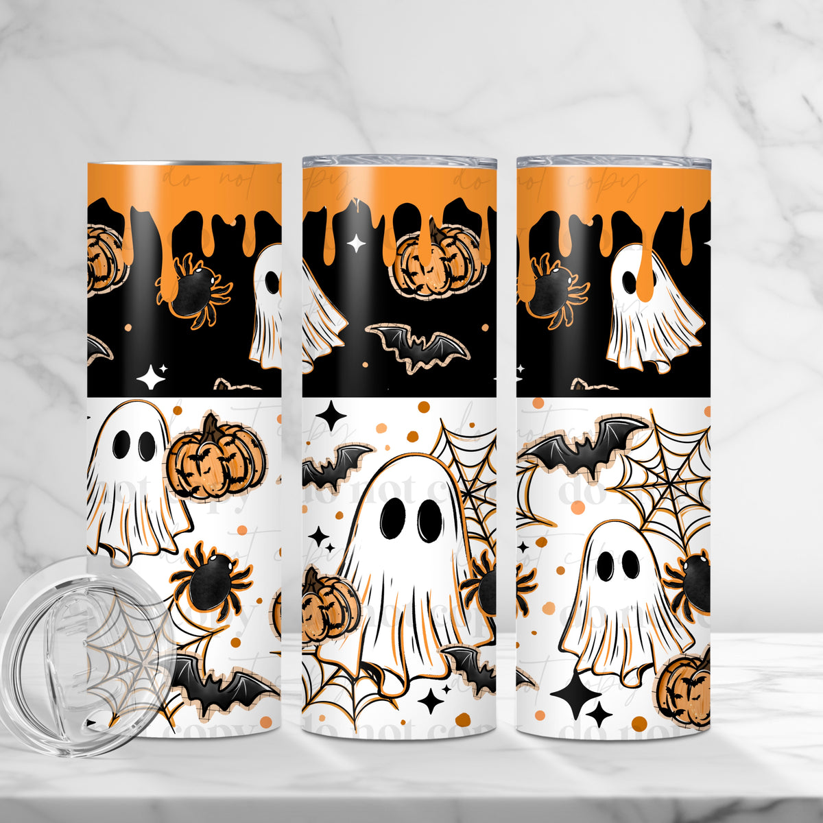 Ghostie Tumbler Wrap
