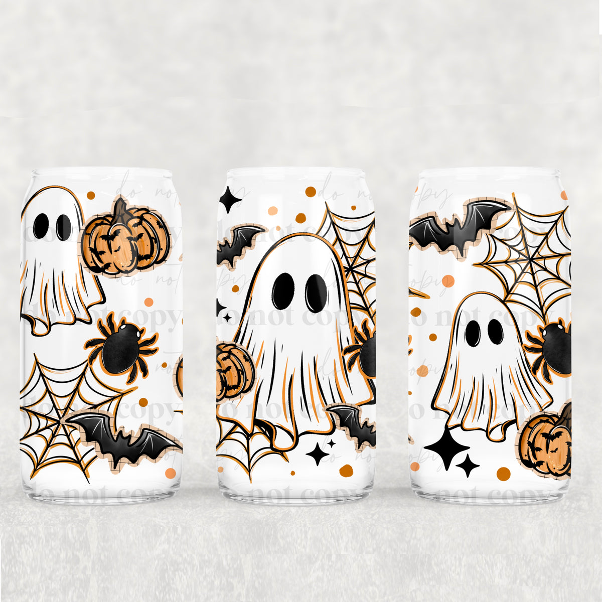 Ghostie 16oz Glass Wrap