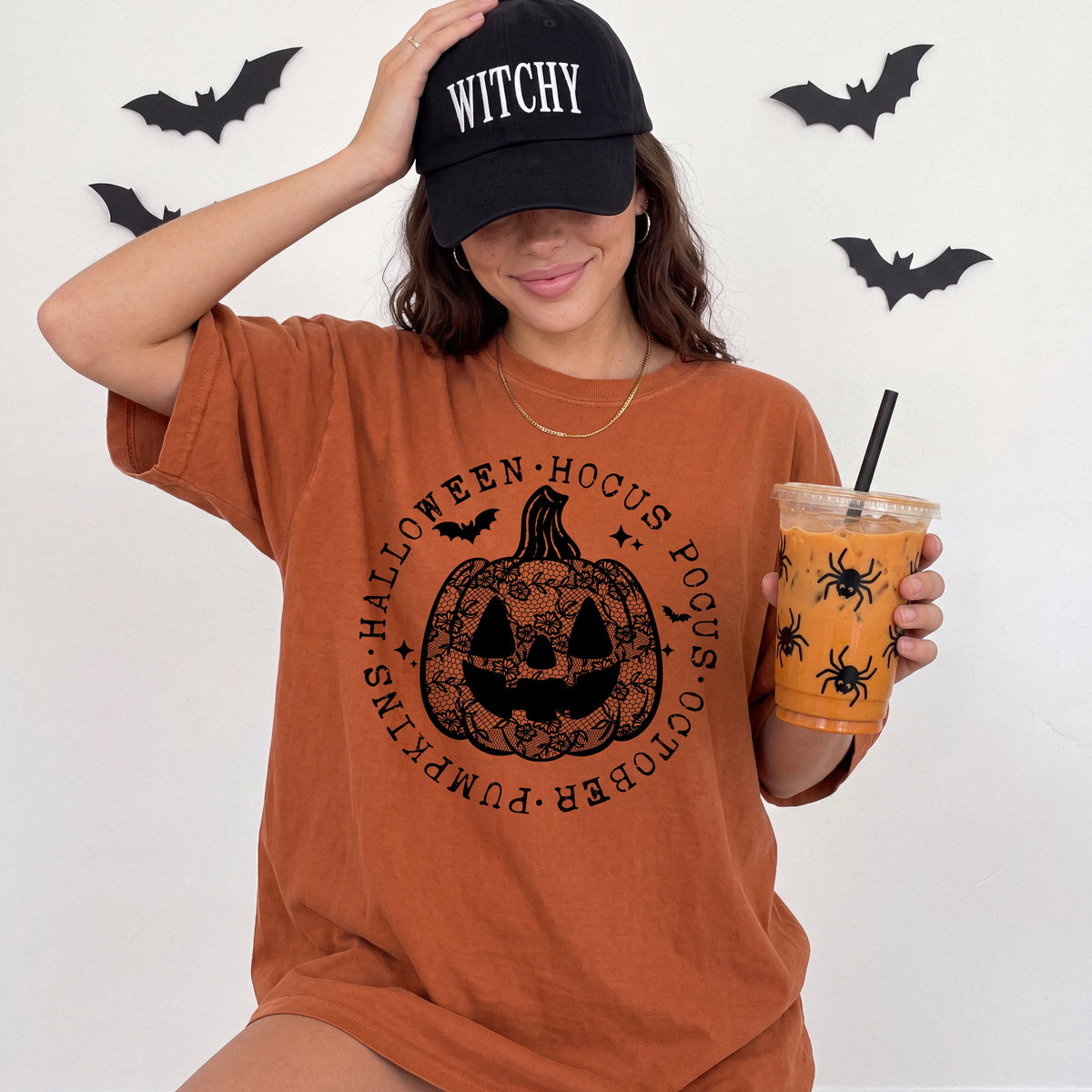 Lace Pumpkin Single Color PNG