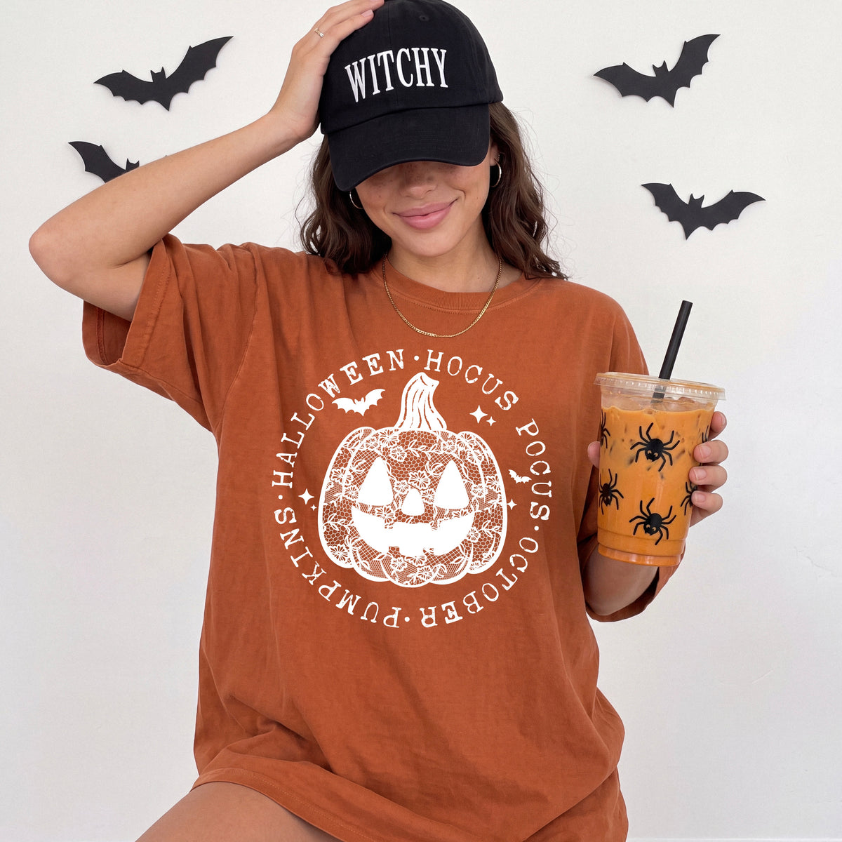 Lace Pumpkin Single Color PNG
