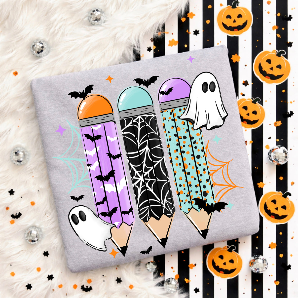 Spooky Pencils PNG