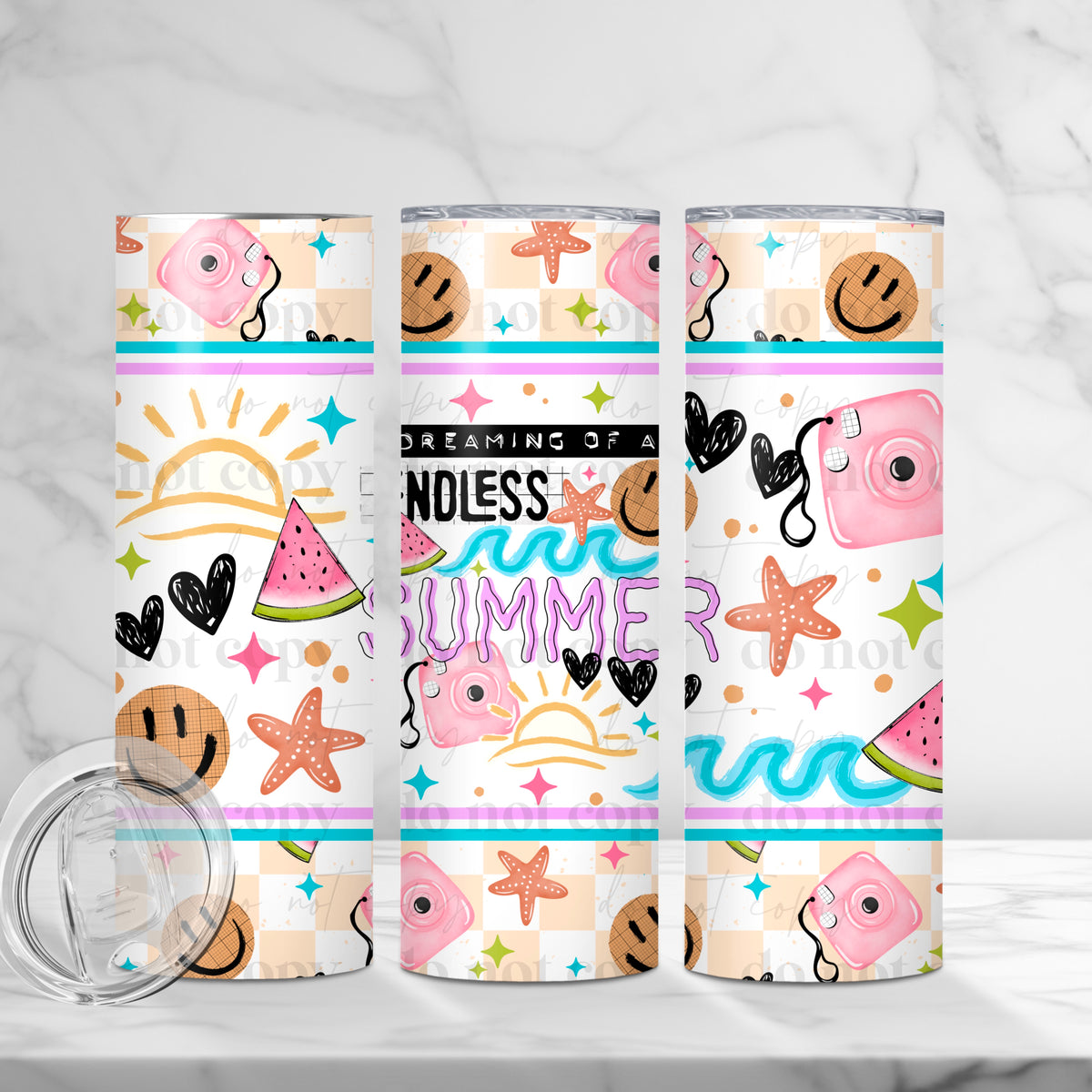 Endless Summer Tumbler Wrap