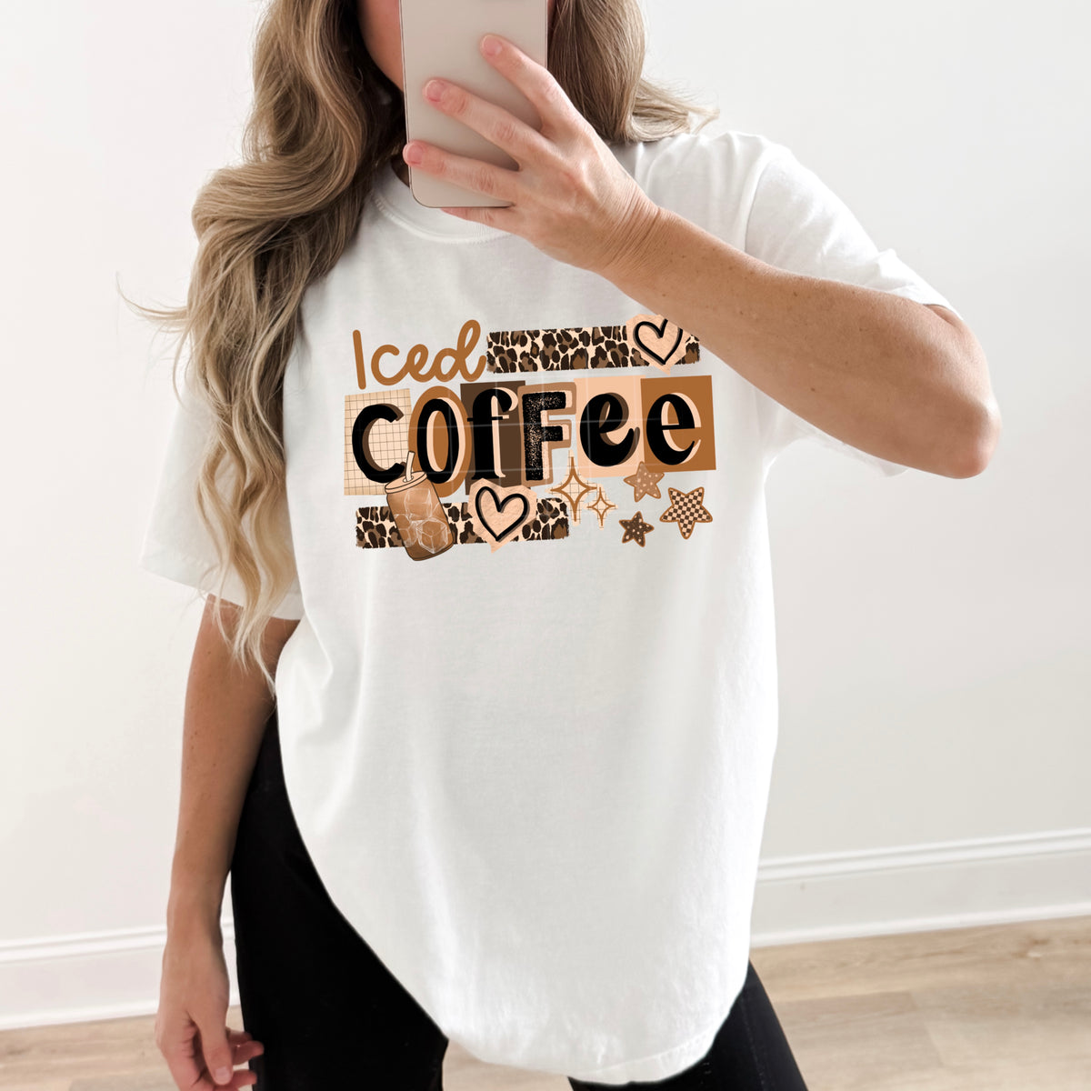Leopard Iced Coffee PNG