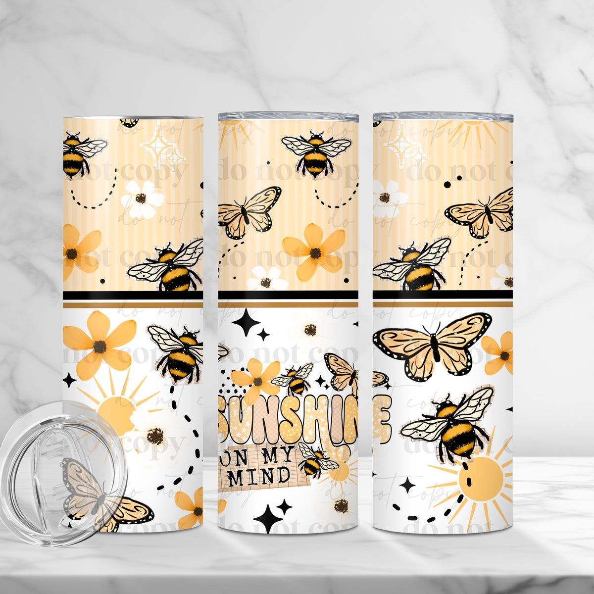 Sunshine On My Mind Tumbler Wrap