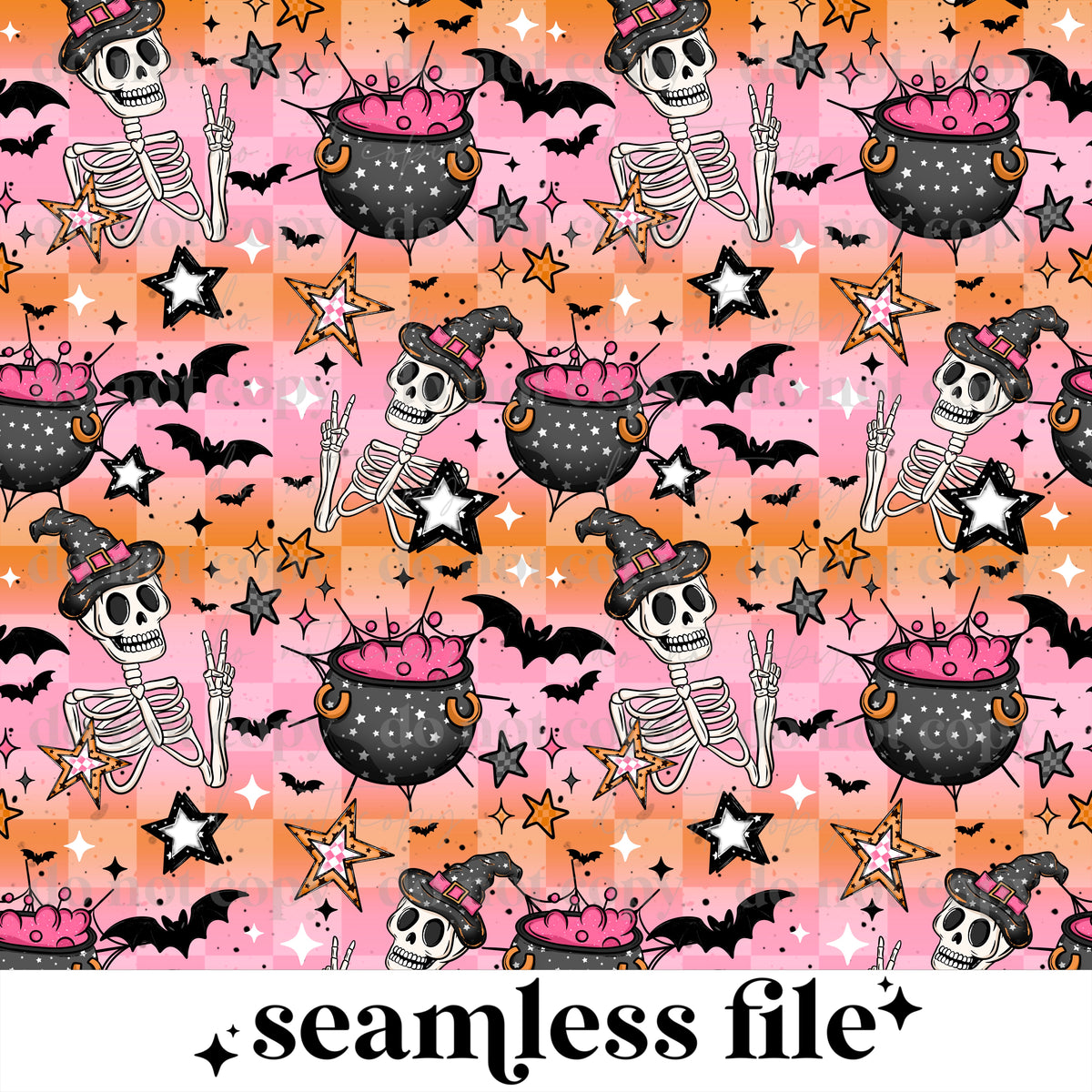 Bad Witch Vibes Seamless