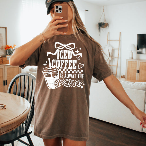 Iced Coffee Single Color PNG