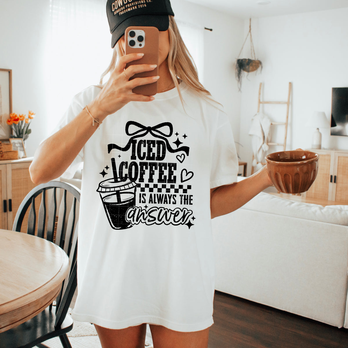 Iced Coffee Single Color PNG