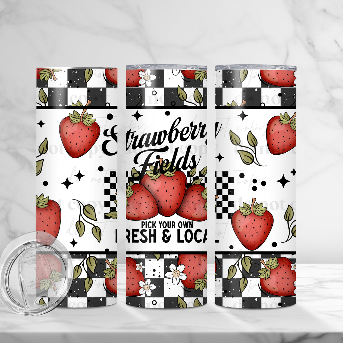 Strawberry Fields Tumbler Wrap