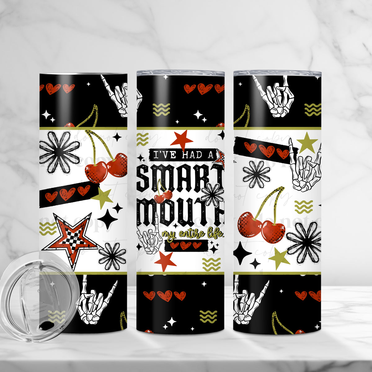 Smart Mouth Tumbler Wrap