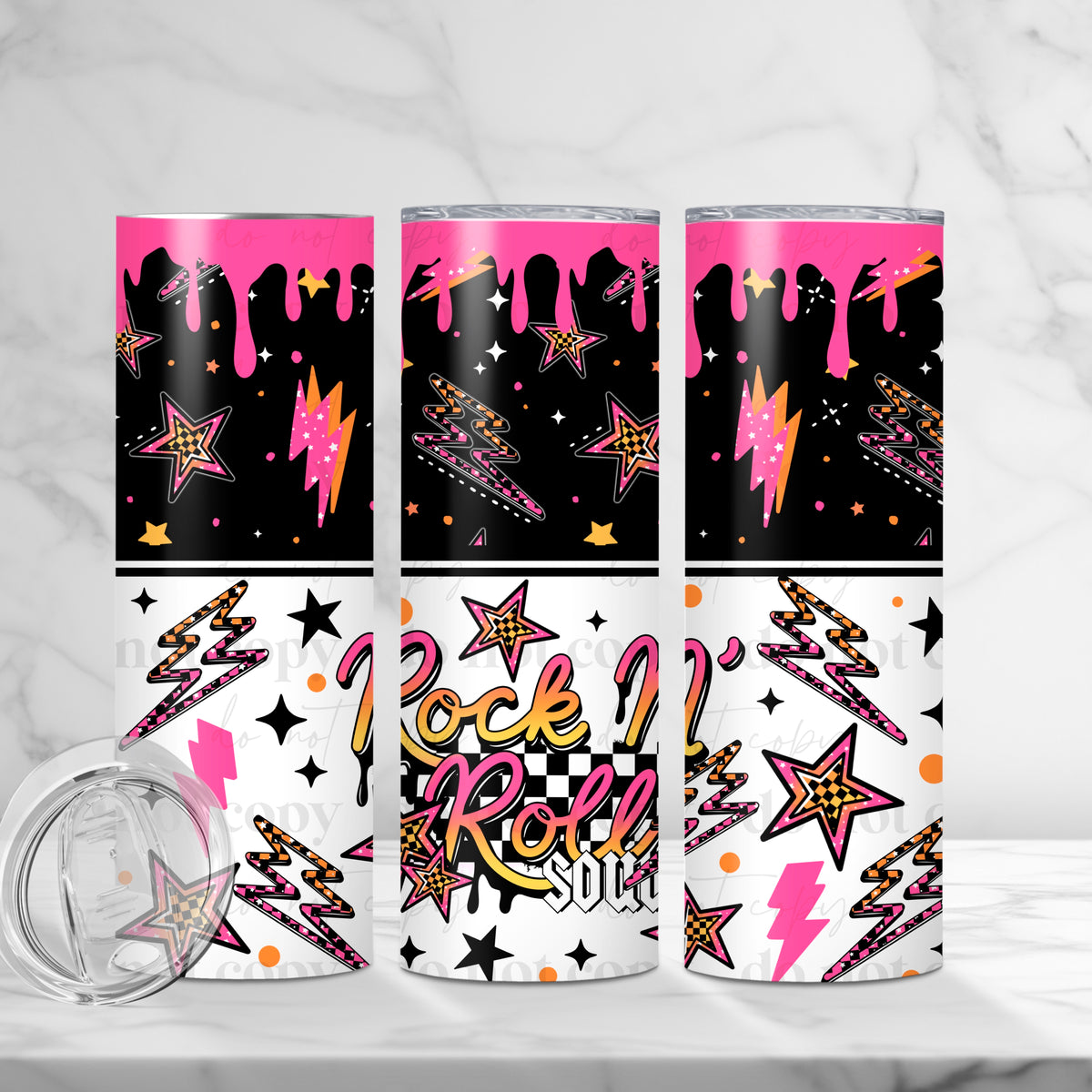 Rock N Roll Soul Tumbler Wrap