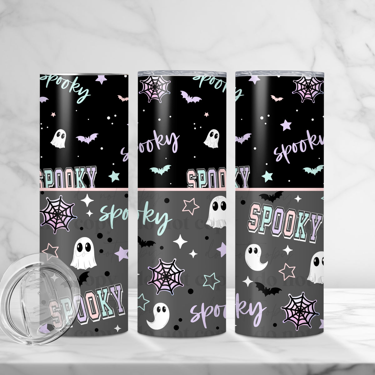 Spooky Tumbler Wrap