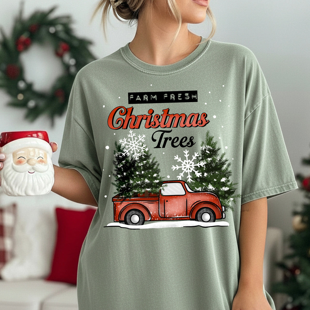 Farm Fresh Christmas Trees PNG