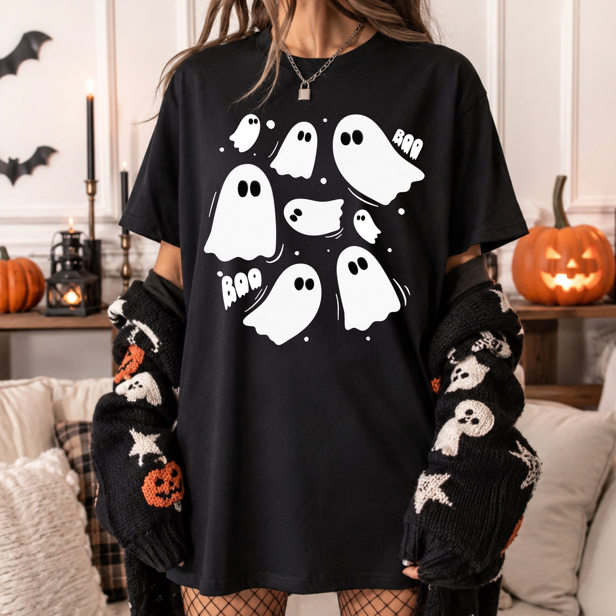 Boo Ghostie w/ Sleeves PNG