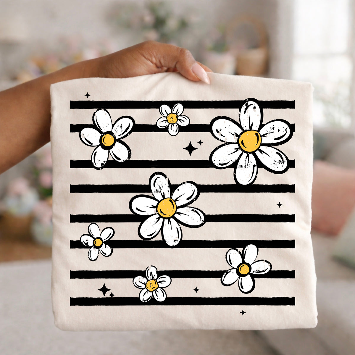 Striped Flower PNG