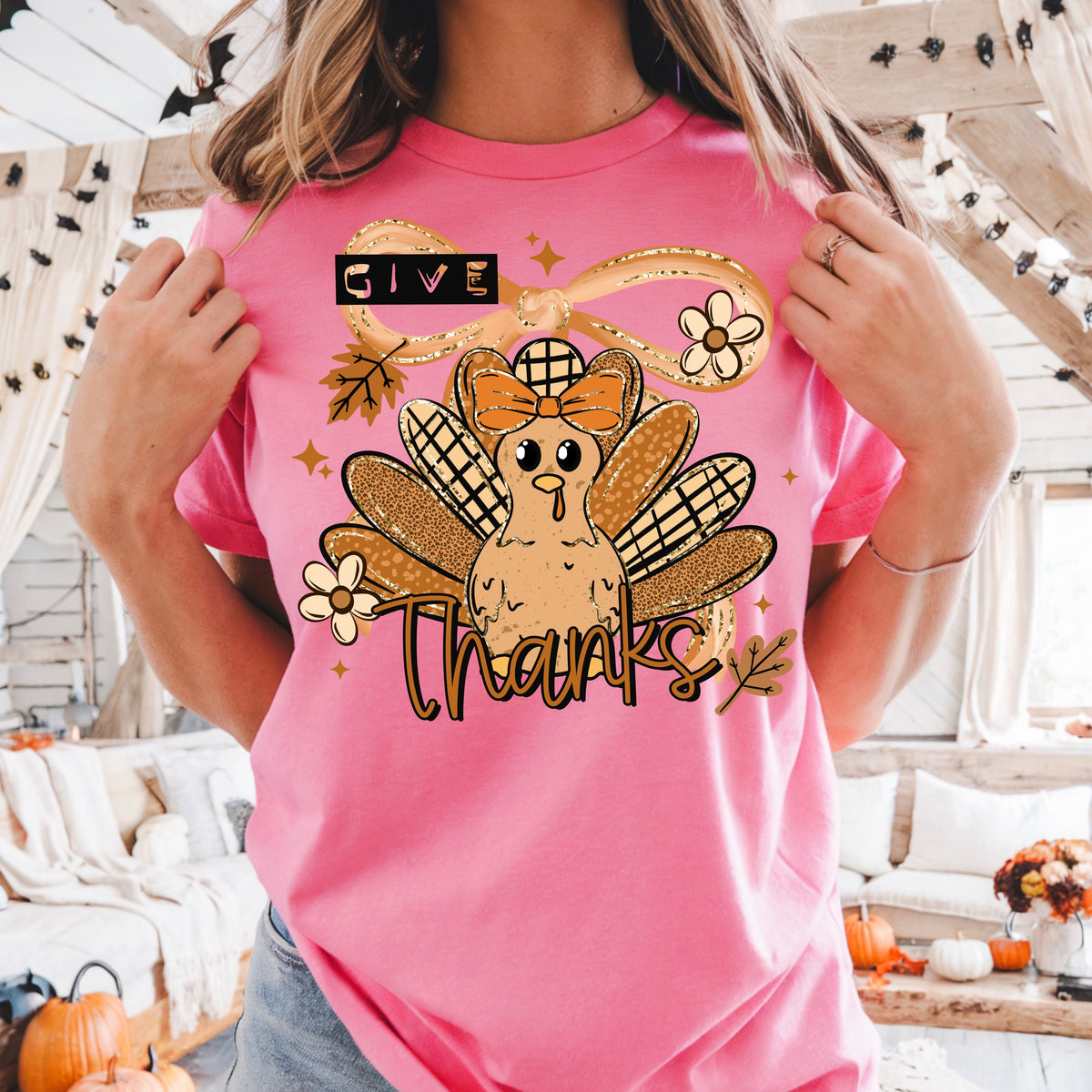 Give Thanks Turkey PNG