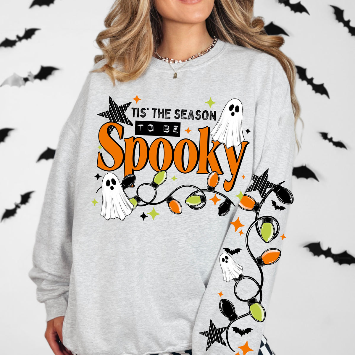 Tis The Season Spooky w/ Sleeves PNG