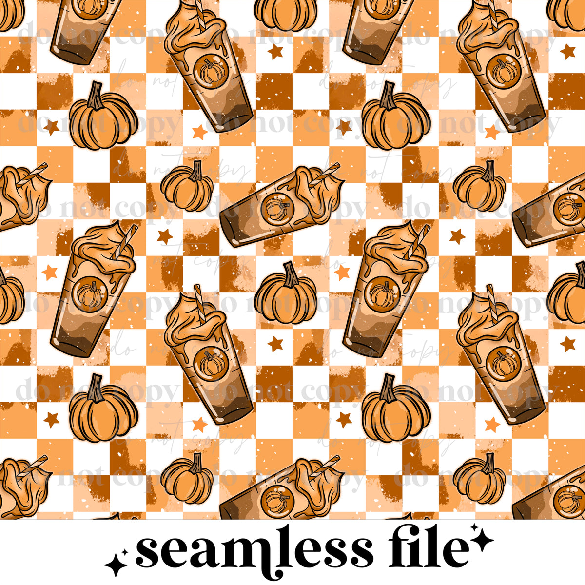 Pumpkin Spice Obsessed Seamless
