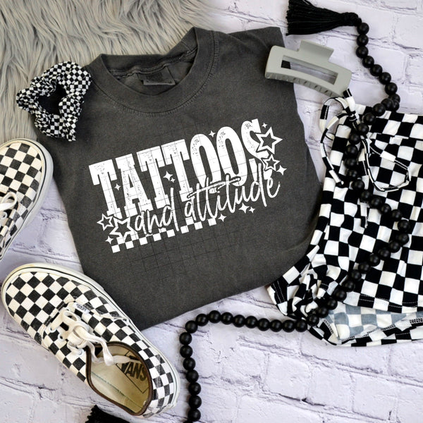 Tattoos and Attitude Single Color PNG