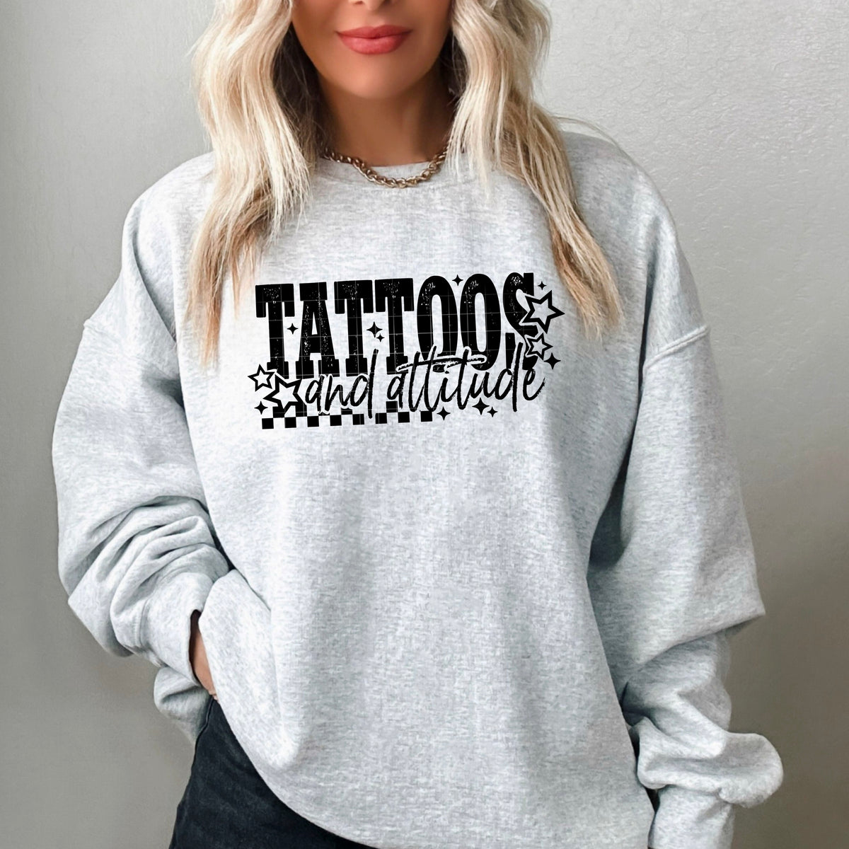 Tattoos and Attitude Single Color PNG