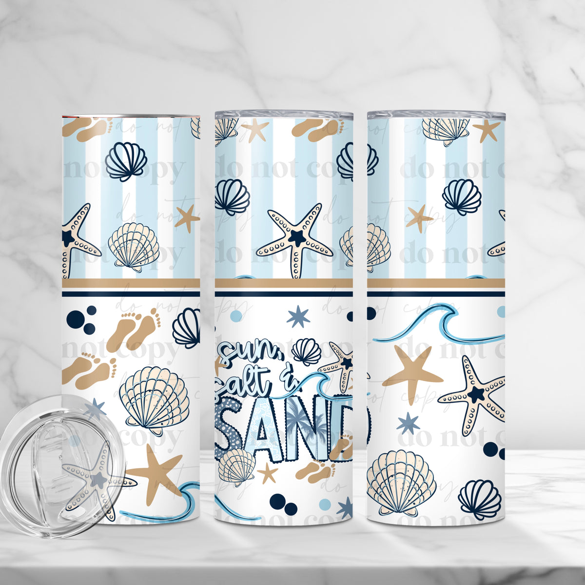 Sun Salt Sand Tumbler Wrap