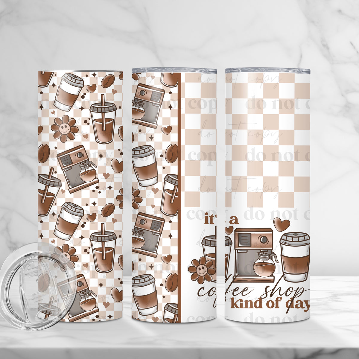 Coffee Shop Kind Of Day Tumbler Wrap