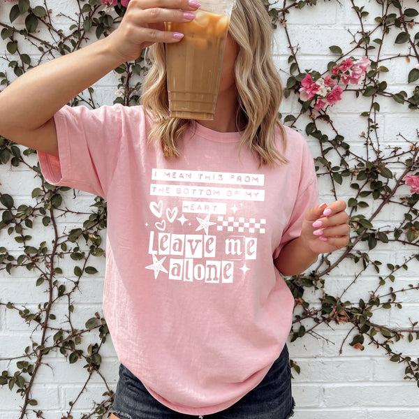 Leave Me Alone Single Color PNG