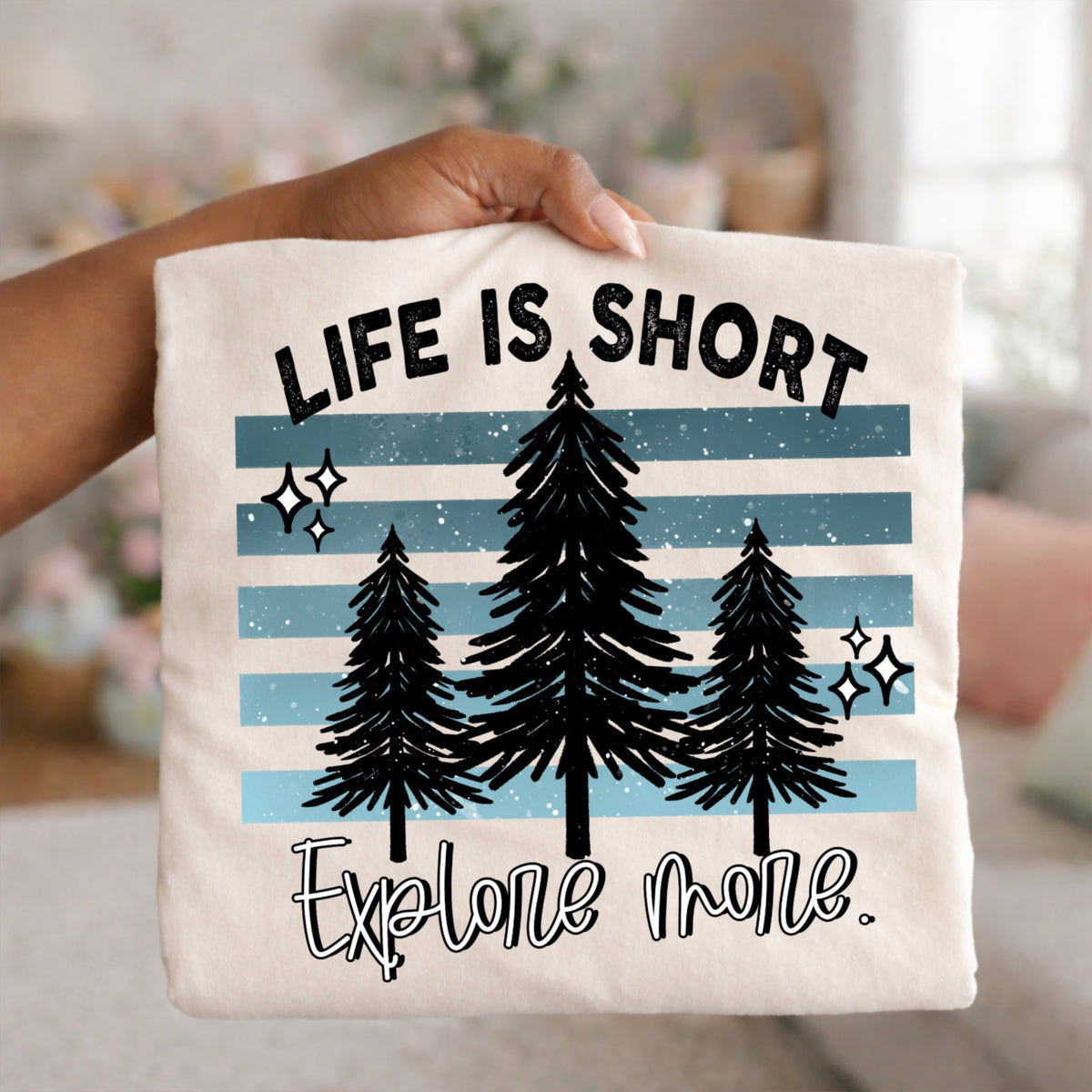 Life Is Short Explore More PNG