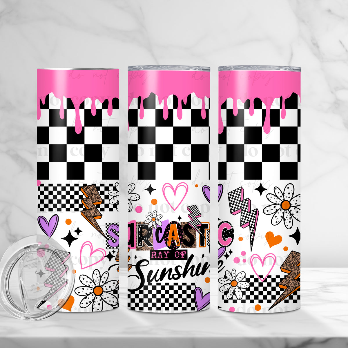 Sarcastic Sunshine Tumbler Wrap