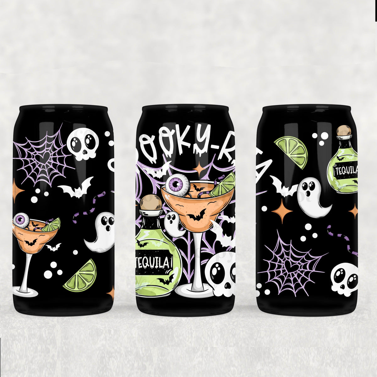 Spooky Rita 16oz Glass Wrap