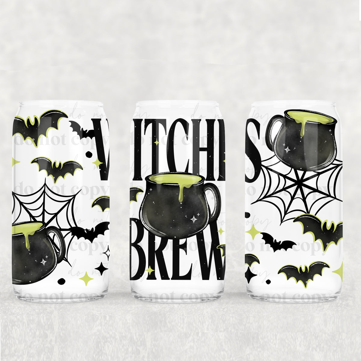Witch's Brew 16oz Glass Wrap