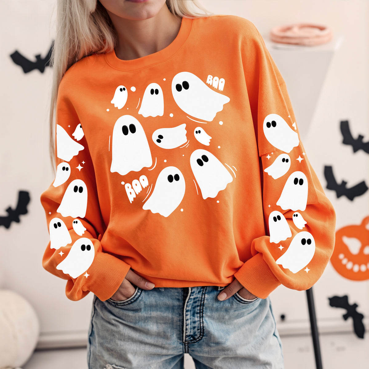 Boo Ghostie w/ Sleeves PNG