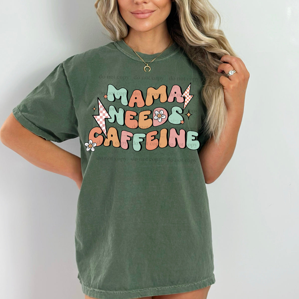 Mama Needs Caffeine PNG