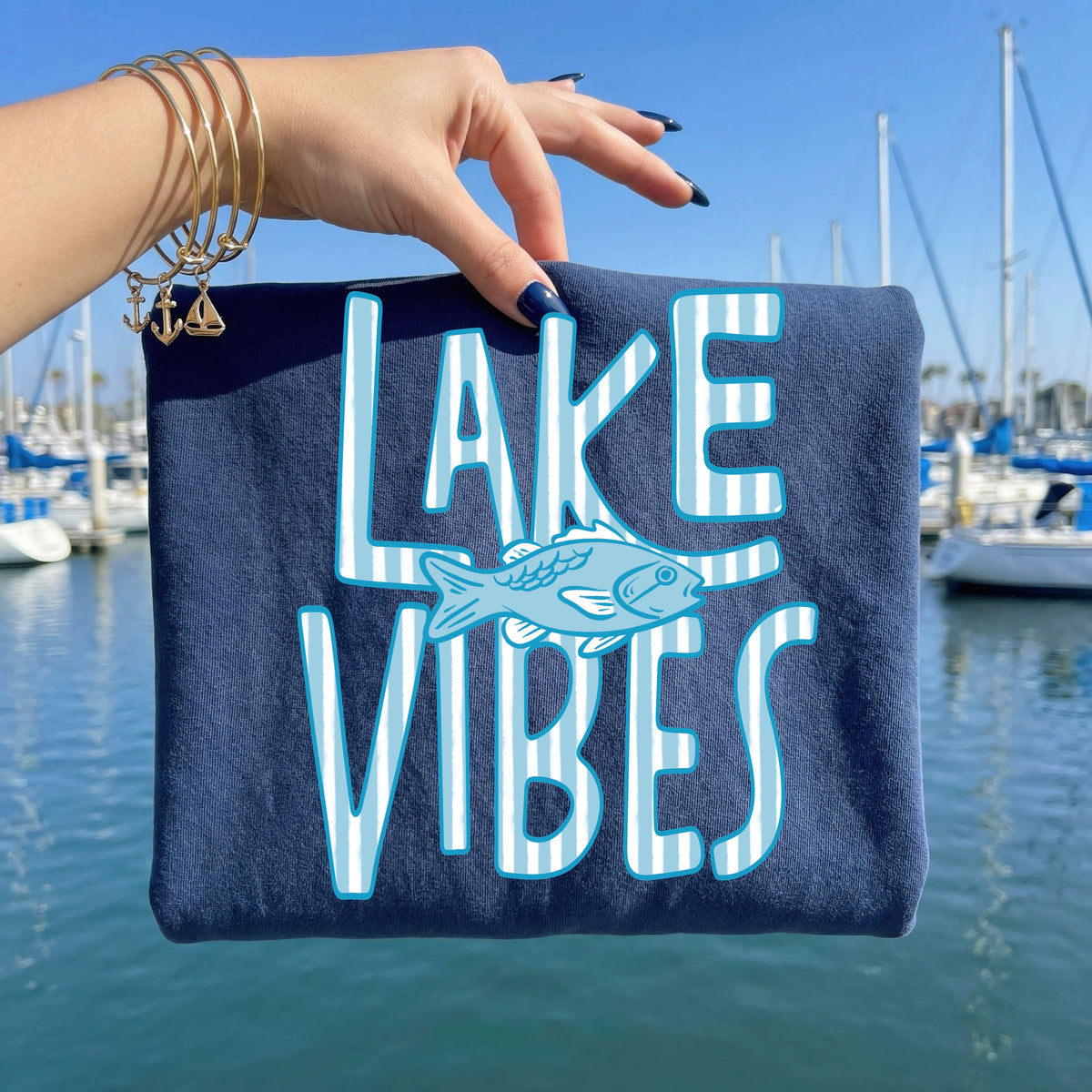 Lake Vibes Fish PNG