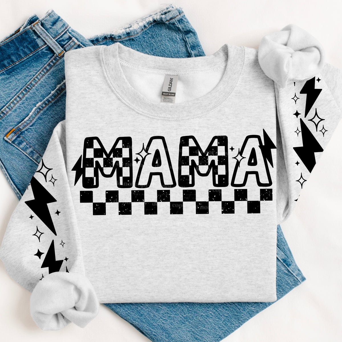 Mama Single Color w/ Sleeves PNG