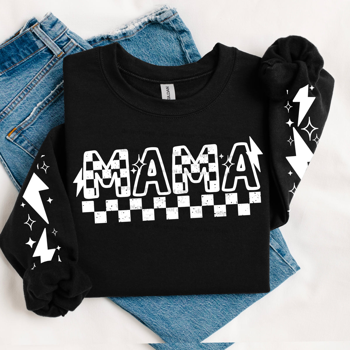 Mama Single Color w/ Sleeves PNG