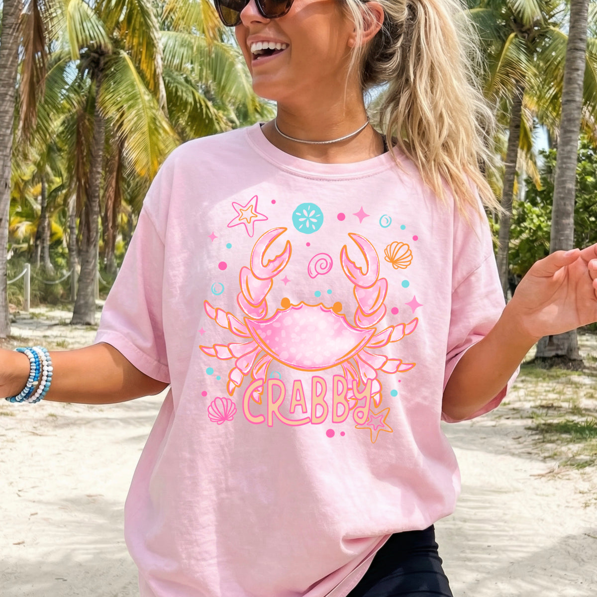 Pink Crabby PNG