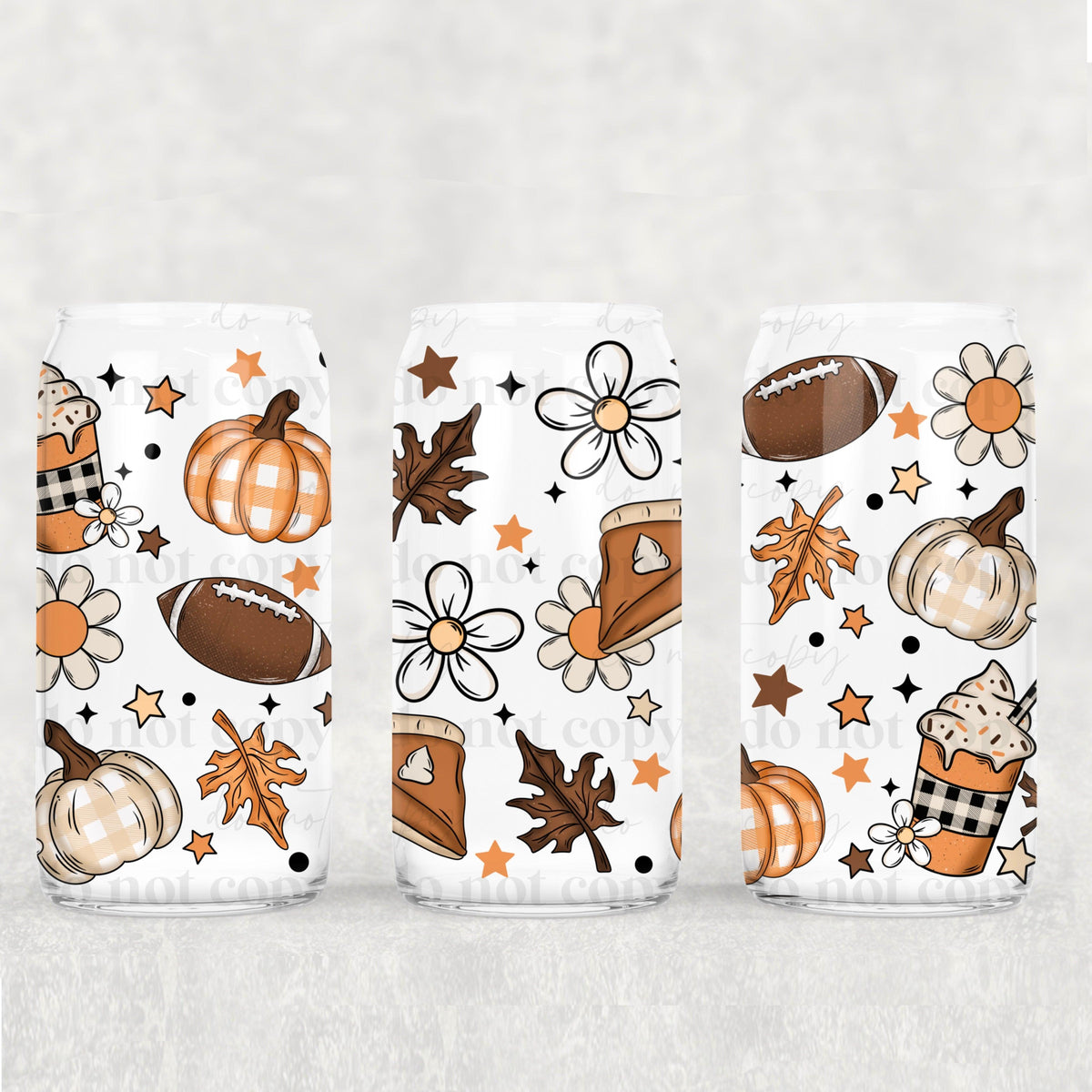 All The Fall Things 16oz Glass Wrap