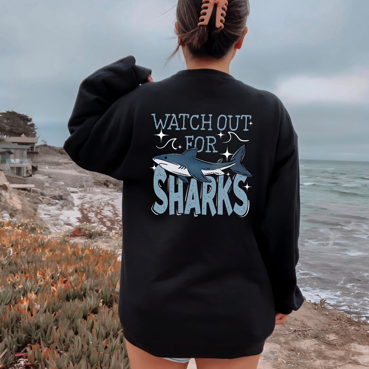 Watch Out For Sharks PNG