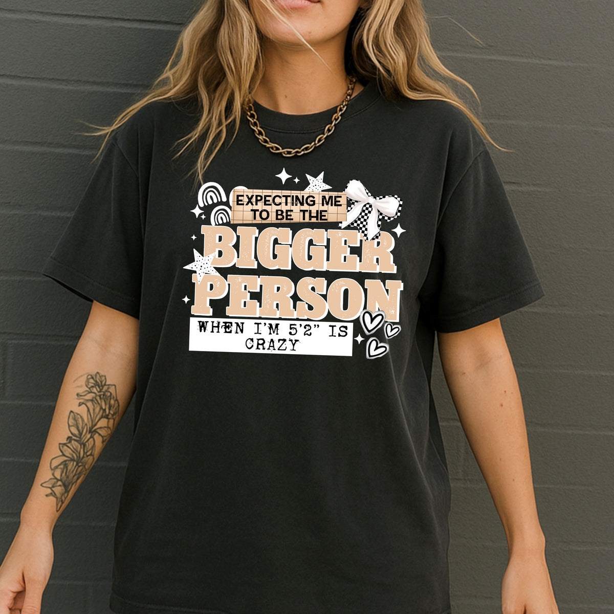 Tan Bigger Person PNG