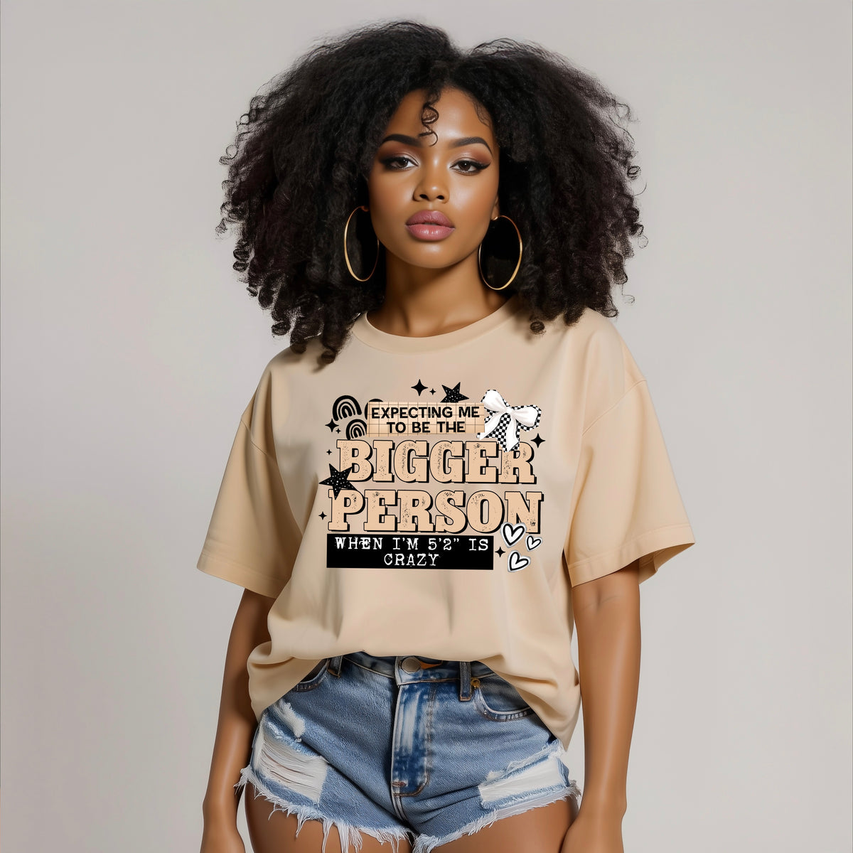 Tan Bigger Person PNG