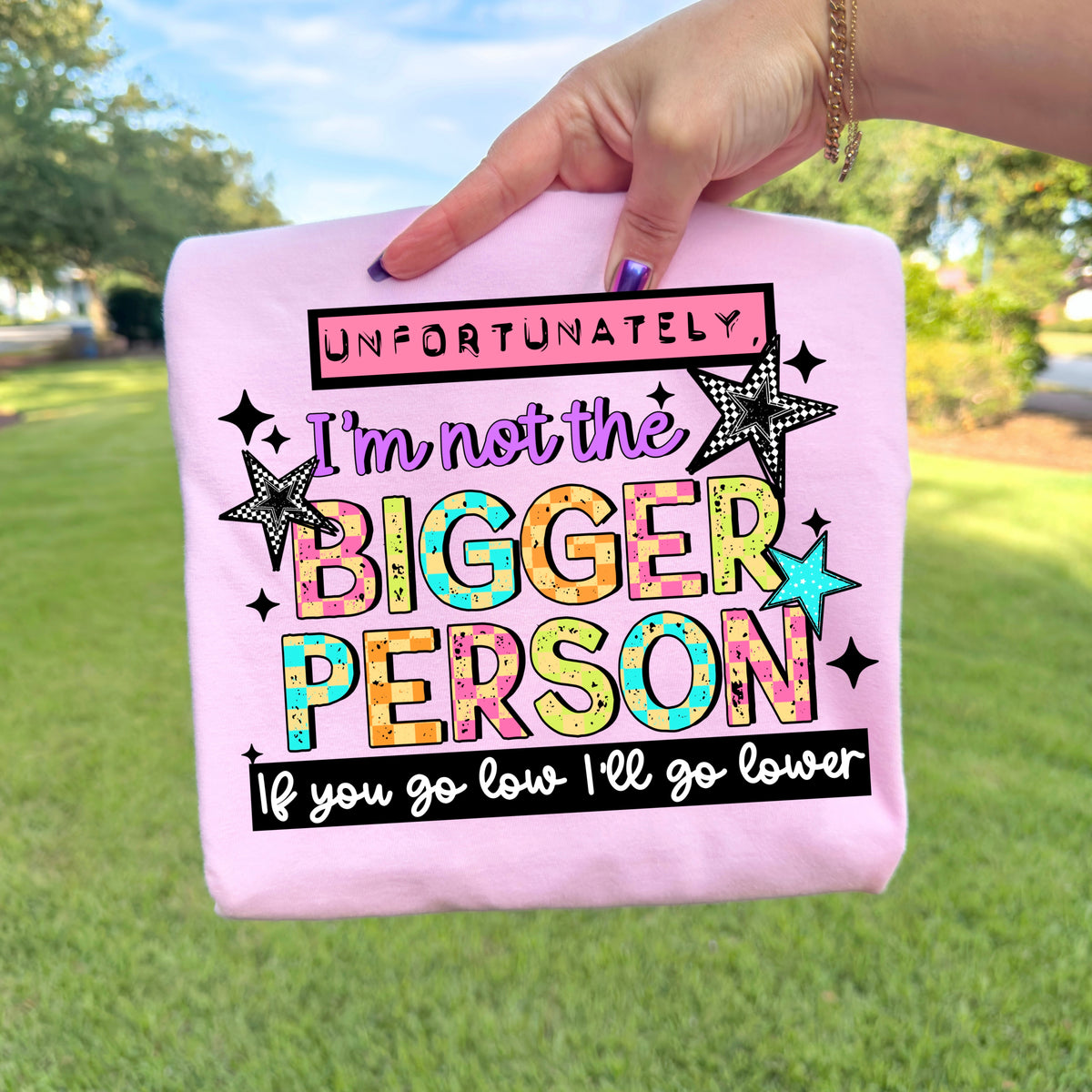 Colorful Bigger Person PNG