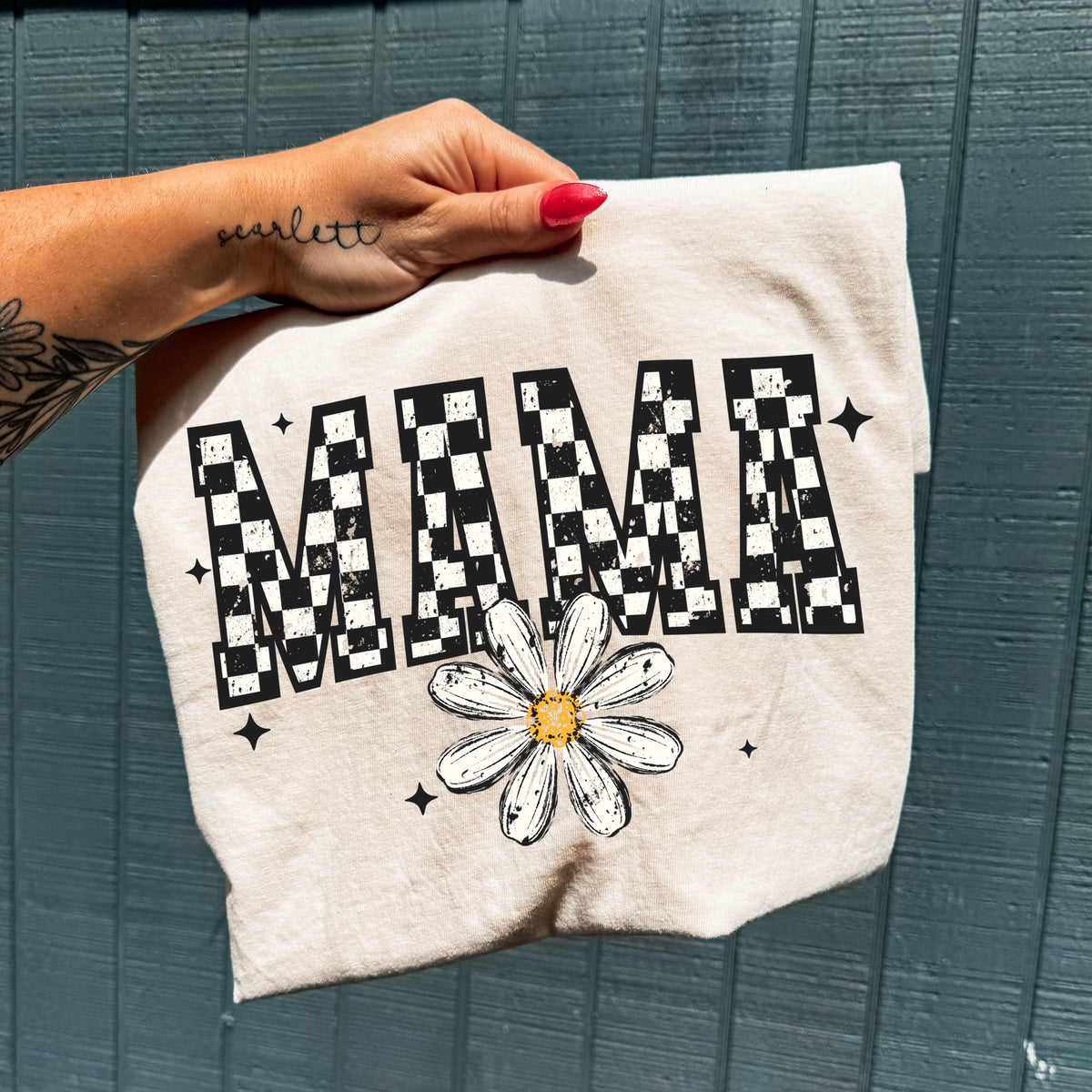 Mama Daisy Checker PNG