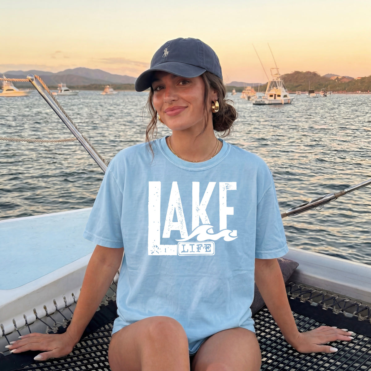 Lake Life Single Color PNG