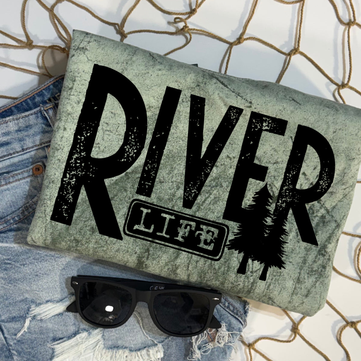River Life Single Color PNG